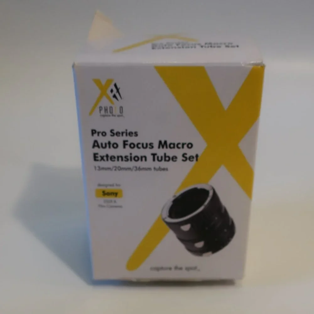 Pro Series Auto Focus Macro Extension Tube For Sony 13mm /20mm/36mm Tube Set *